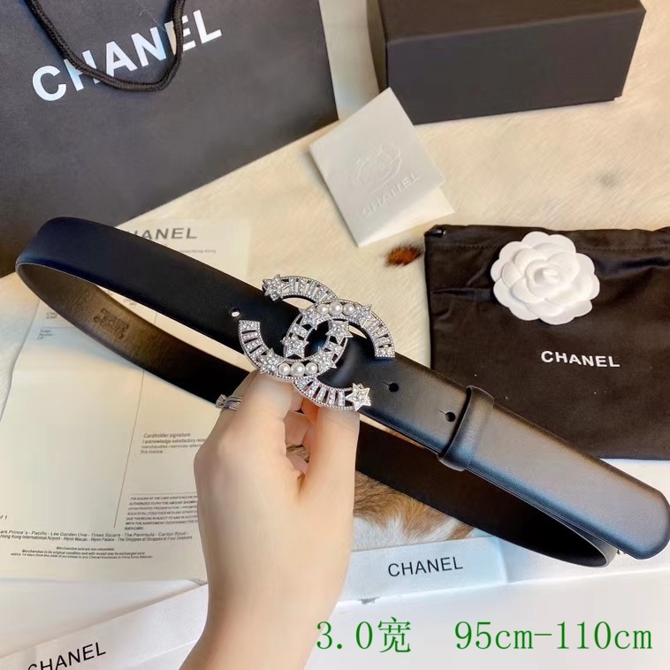 Chanel Belt 30mmX95-110cm 7D142